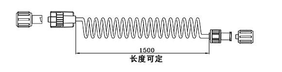 單路連接管602207